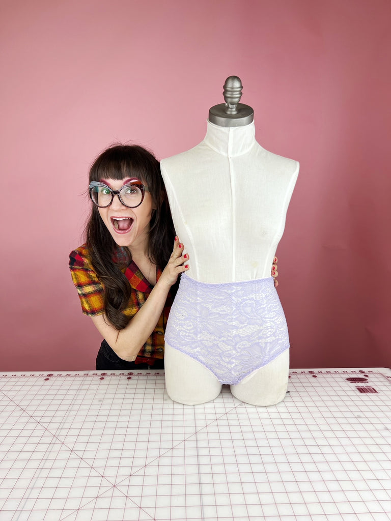 High Waisted Panty Sewing Pattern Release
