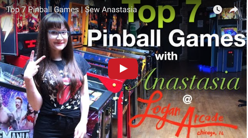 #AnastasiaHangouts | Top 7 Pinball Games At Logan Arcade