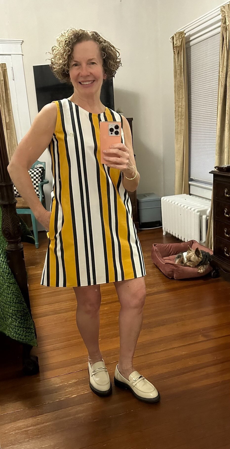 Shift Dress with pockets PDF Sewing Pattern