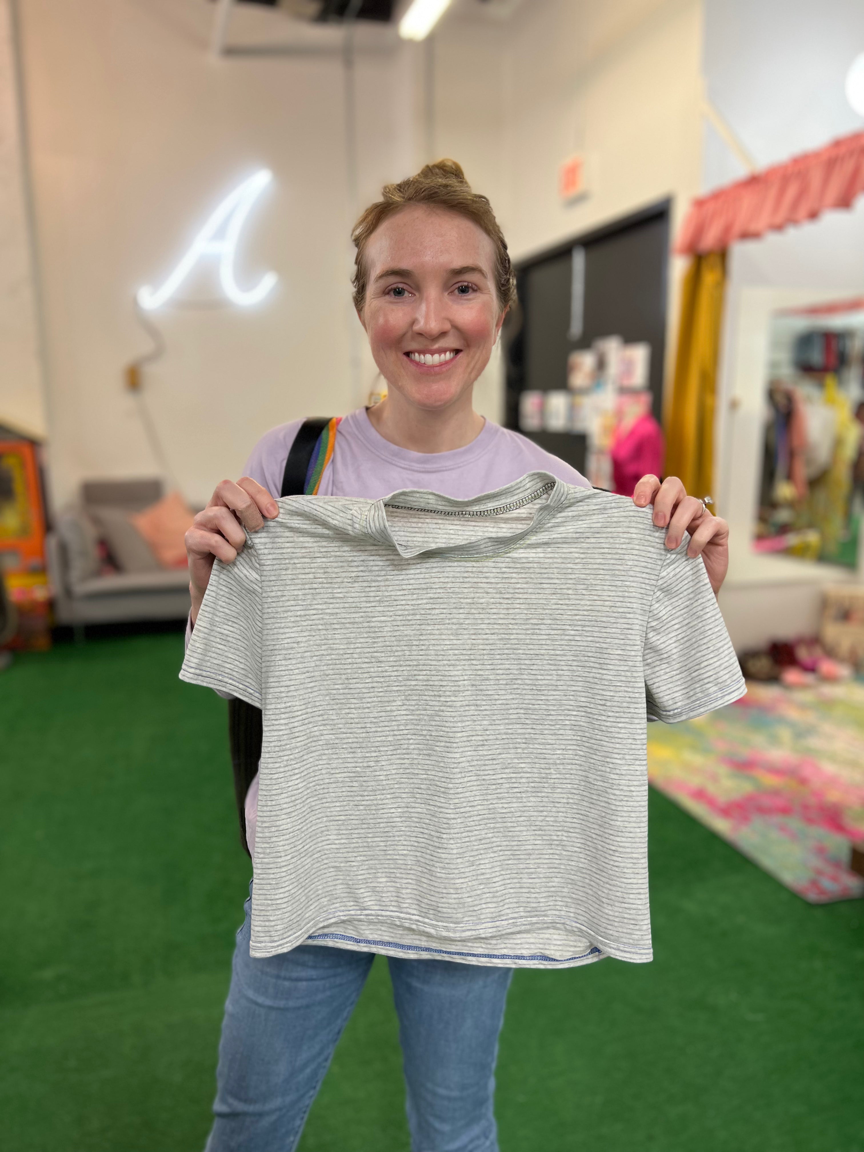 Crop Top T shirt PDF Sewing Pattern