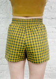 Half Elastic Waist Shorts Sewing Pattern
