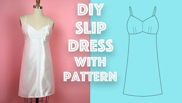 the vixen slip dress free sewing pattern