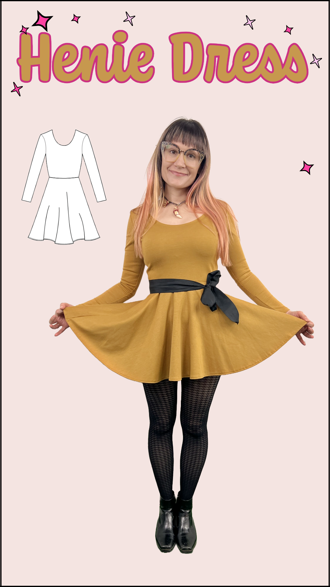 Henie Dress PDF Sewing Pattern