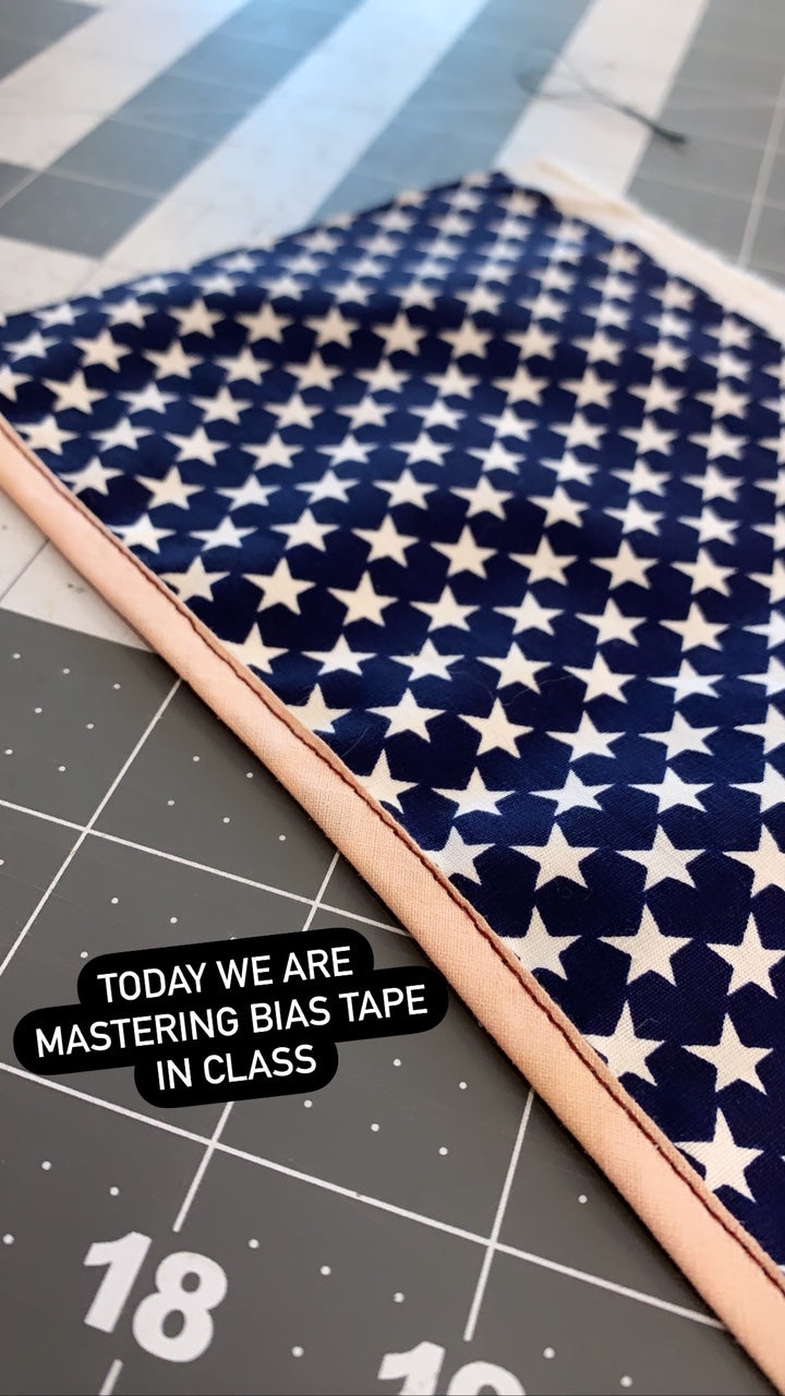 bias binding in sewing 101