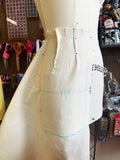draped skirt block