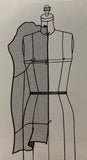 draping on a dress form