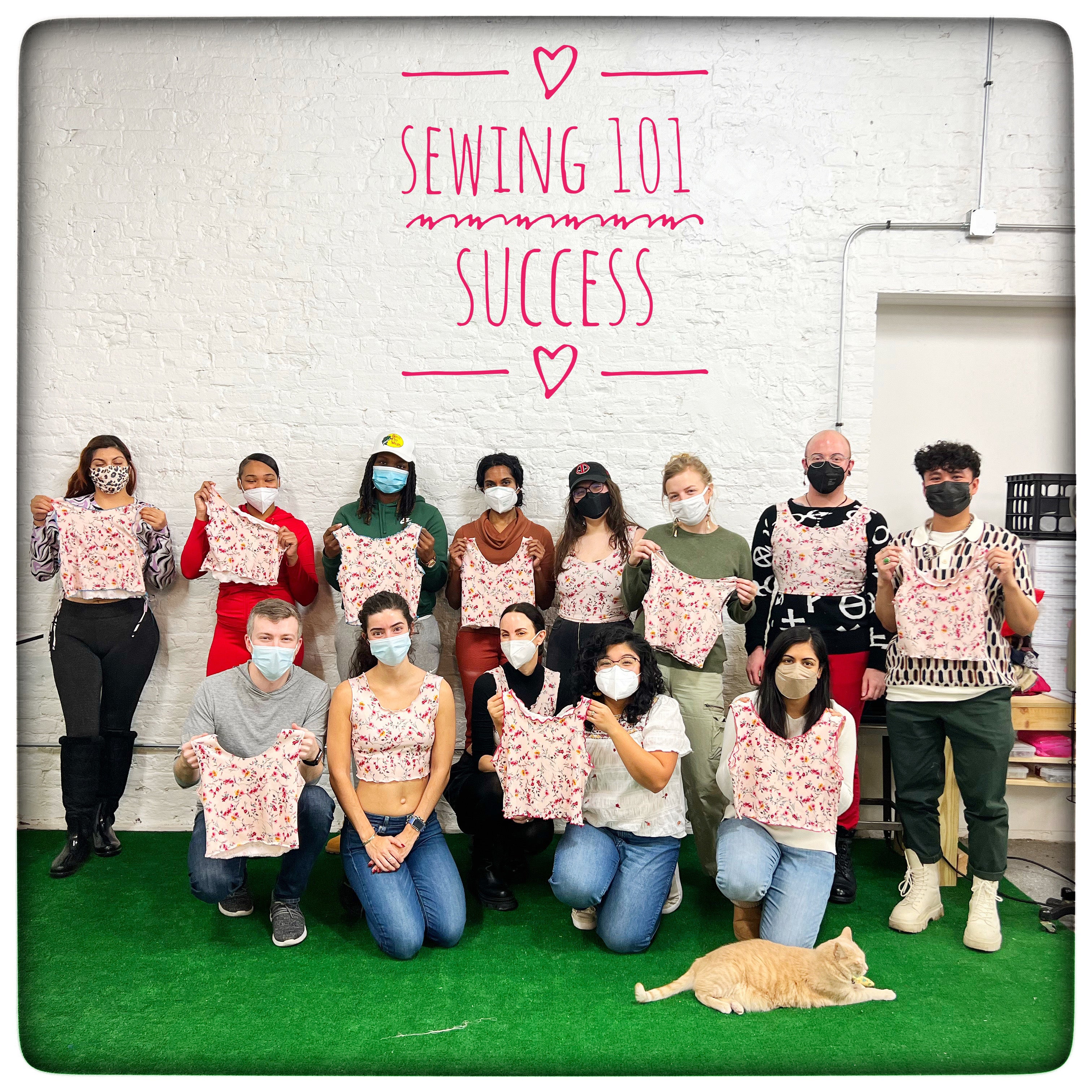 Sewing 101 Basics Monday Night