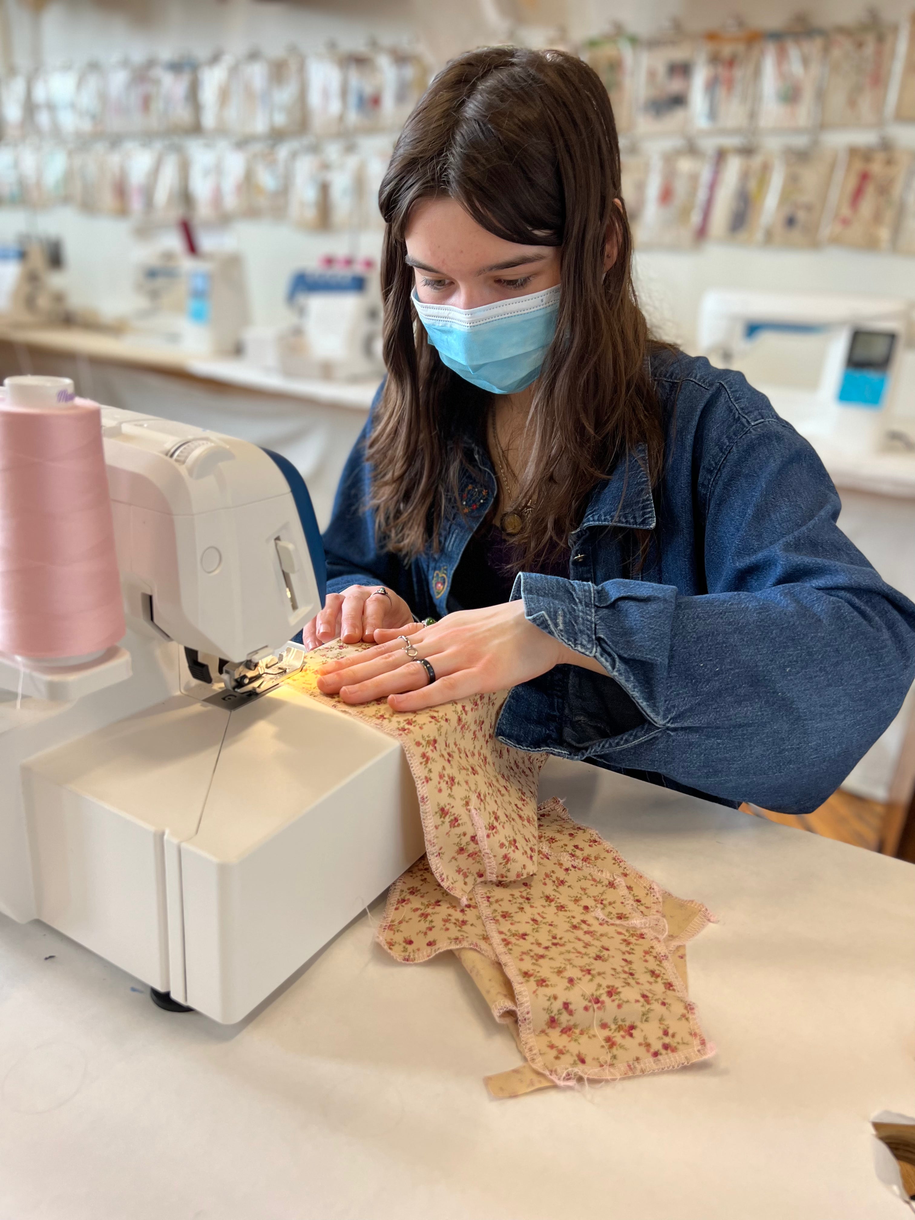 serging in sewing 101