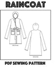 Raincoat Sewing Pattern PDF