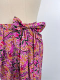 Little Bow Pleat Wrap Skirt PDF Sewing Pattern