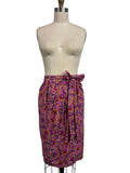 Little Bow Pleat Wrap Skirt PDF Sewing Pattern
