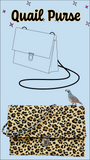 Quail Purse PDF Pattern
