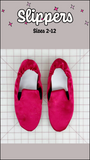 Slipper pdf pattern