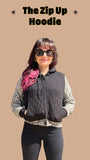 Zip Up Hoodie PDF Sewing Pattern