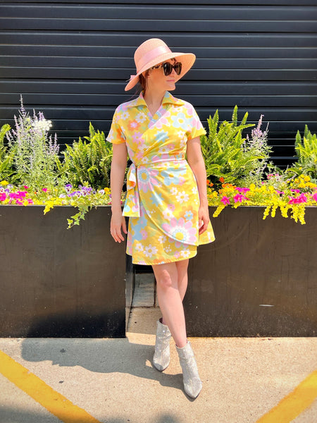 Raw Rizzle Wrap Rizzle Wrap Dress PDF Pattern – Sew Anastasia
