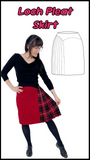 Loch Pleat Skirt PDF Sewing Pattern