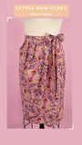 Little Bow Pleat Wrap Skirt PDF Sewing Pattern