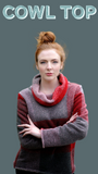 Cowl Neck Top PDF Sewing Pattern