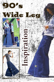 Three Liter Wide Leg Pants PDF Sewing Pattern
