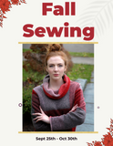 Fall Clothing Sewing Class