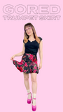 Gored Trumpet Skirt PDF Sewing Pattern