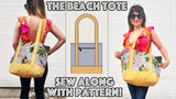 Beach Tote PDF Sewing Pattern