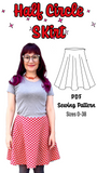 Half Circle Skirt A line PDF Digital Pattern Download