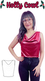 Holly Cowl Top PDF Sewing Pattern