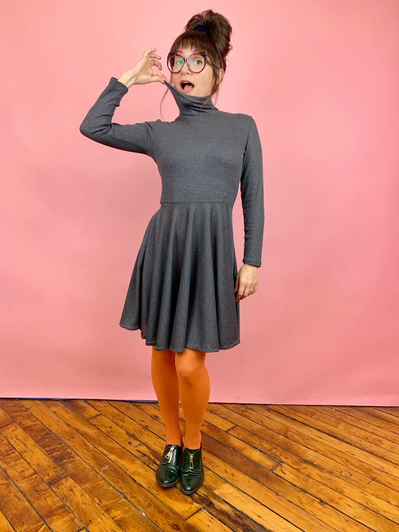 Turtleneck Dress PDF Sewing Pattern Sew Anastasia Turtleneck Dress PDF Sewing Pattern Sew Anastasia