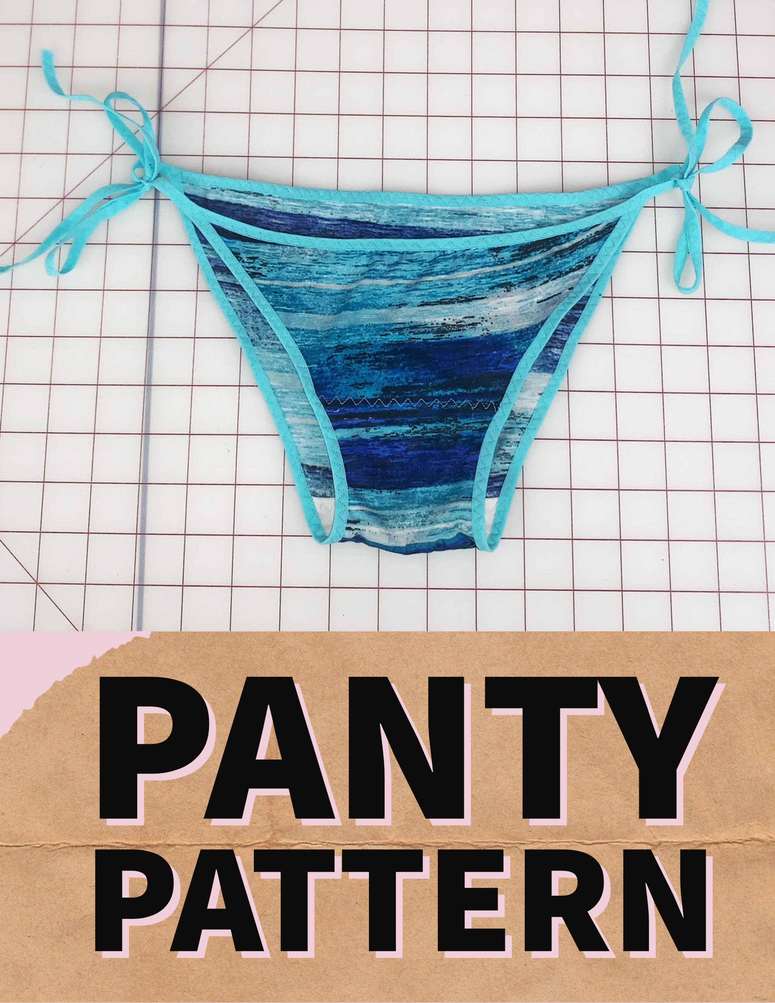 Mens thong panty underwear PDF Digital Pattern Download – Sew Anastasia