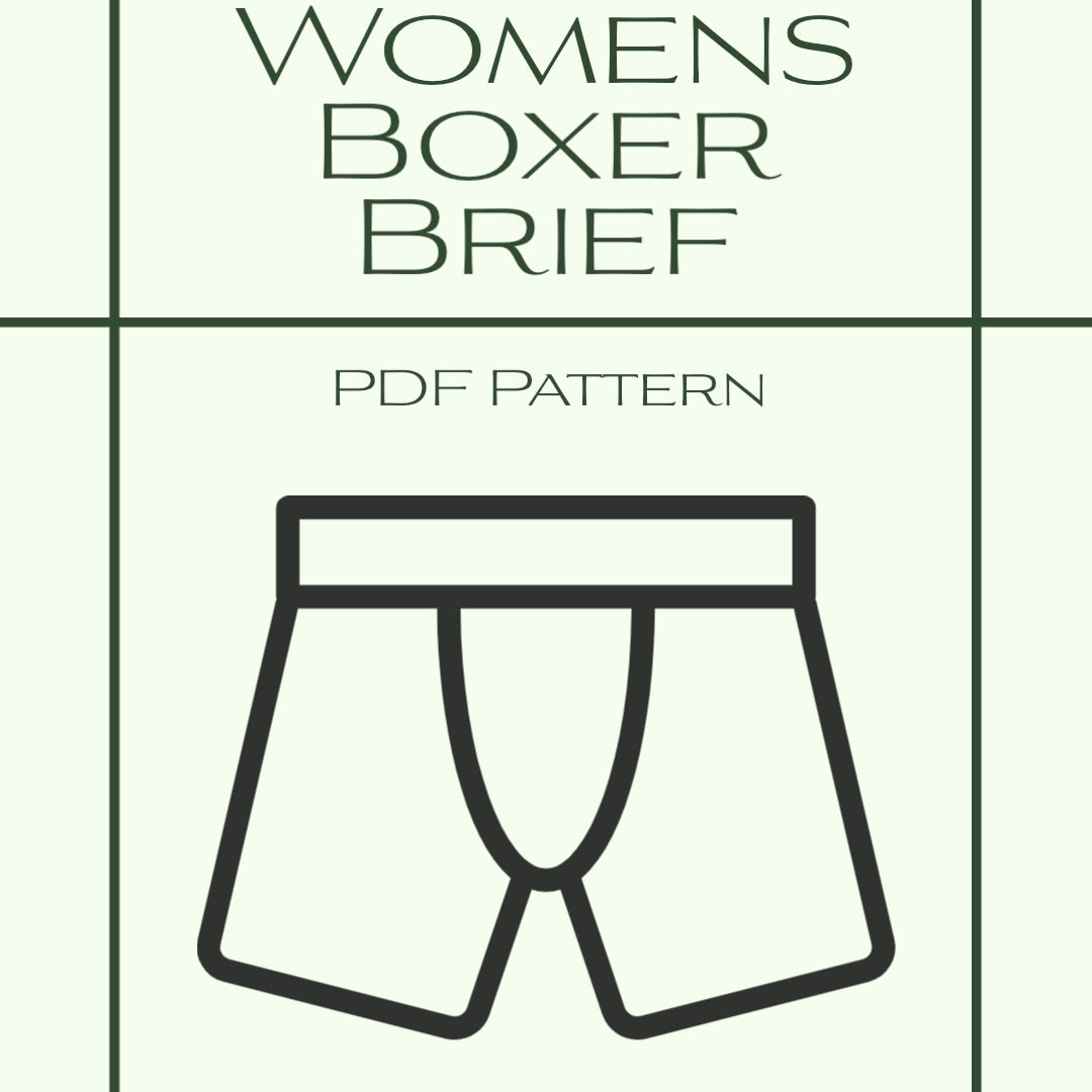 Women's Boxer Brief PDF Digital Pattern Download