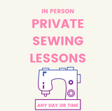 private sewing lessons