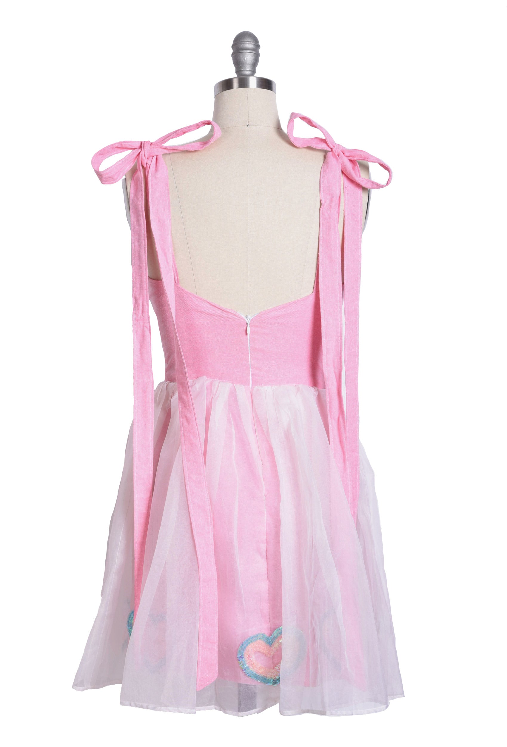 Pink Dress with Heart Embellishments – Sew Anastasia Pink Dress with Heart Embellishments – Sew Anastasia