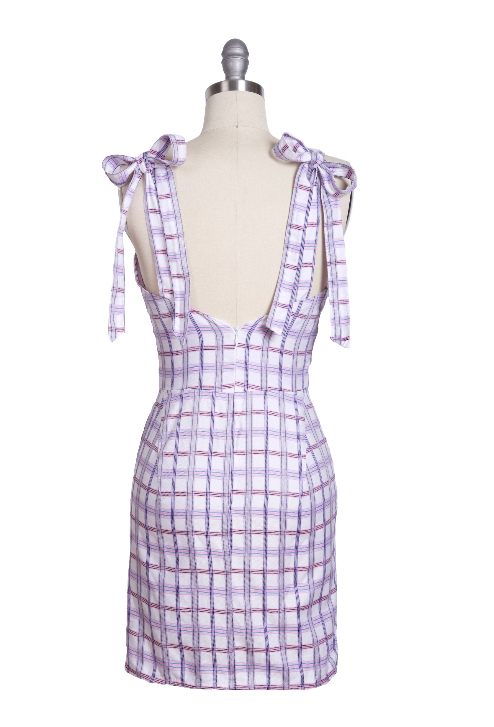 Pink Purple and White Plaid Dress Sew Anastasia Pink Purple and White Plaid Dress Sew Anastasia