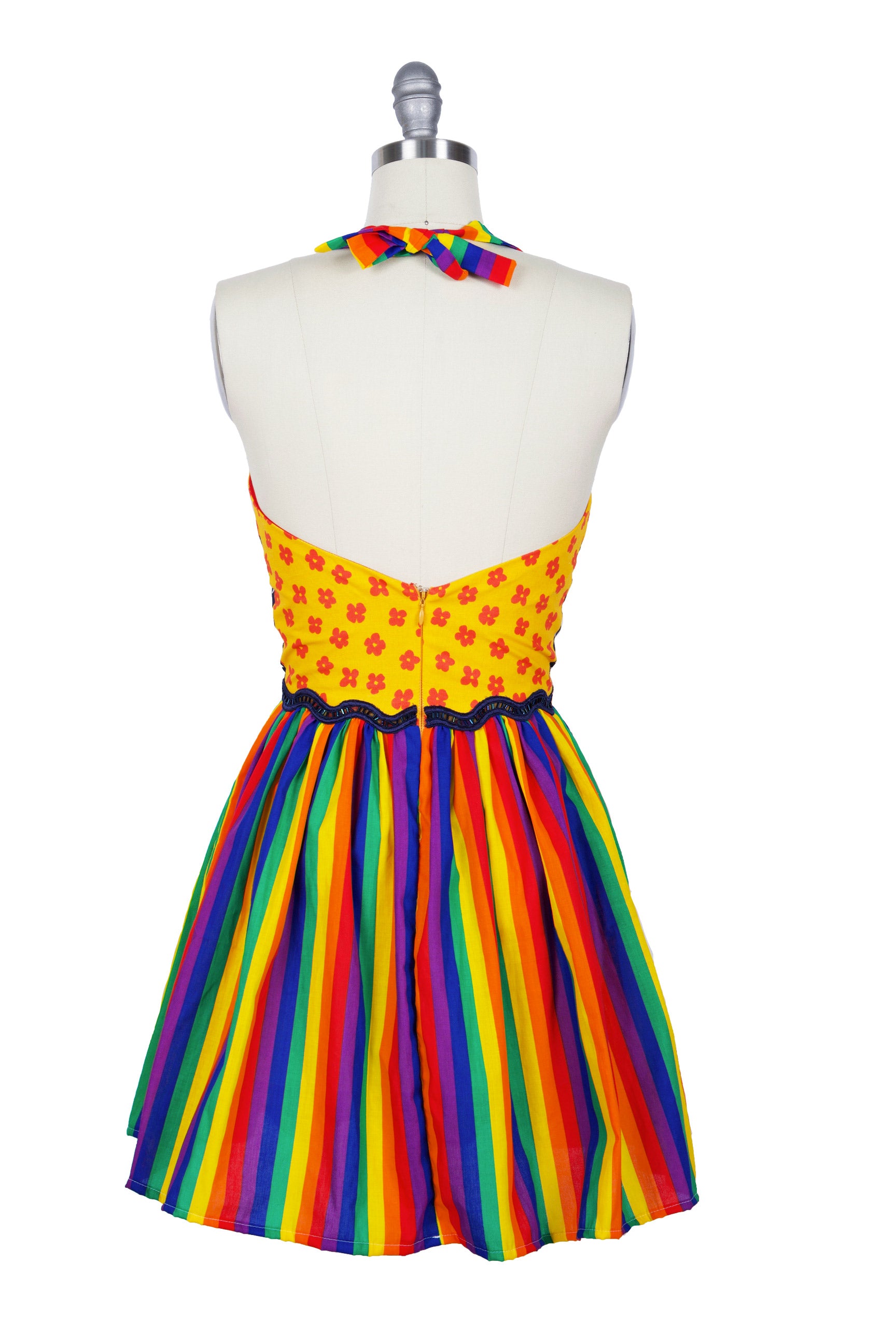Halter Rainbow Dress Sew Anastasia Halter Rainbow Dress Sew Anastasia