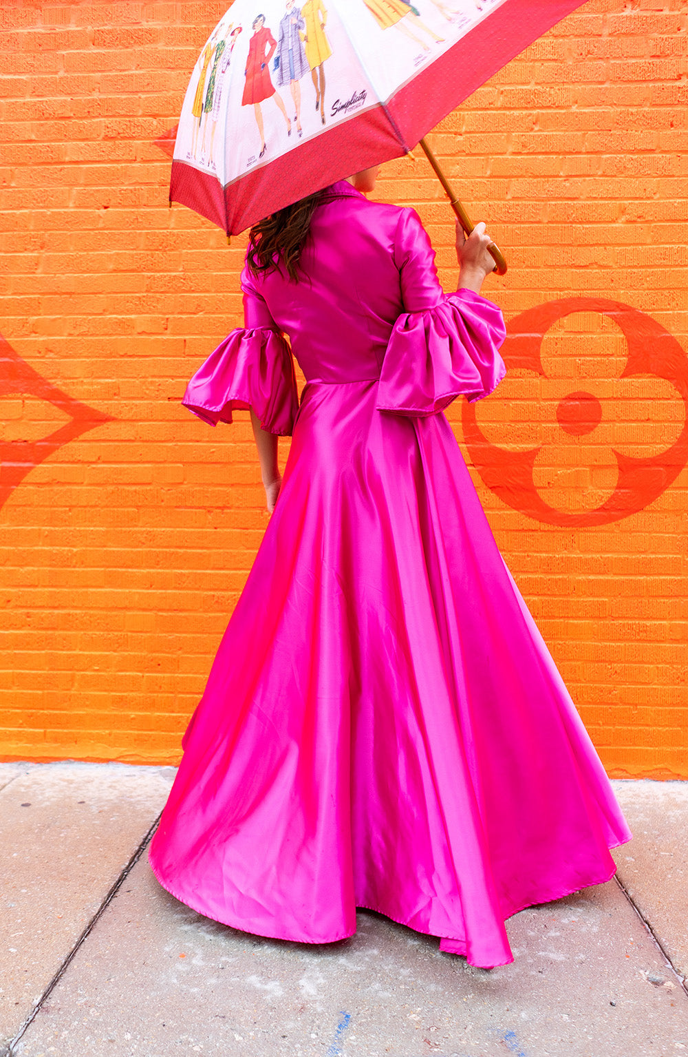 Hot Pink Shirt Dress Sew Anastasia Hot Pink Shirt Dress Sew Anastasia
