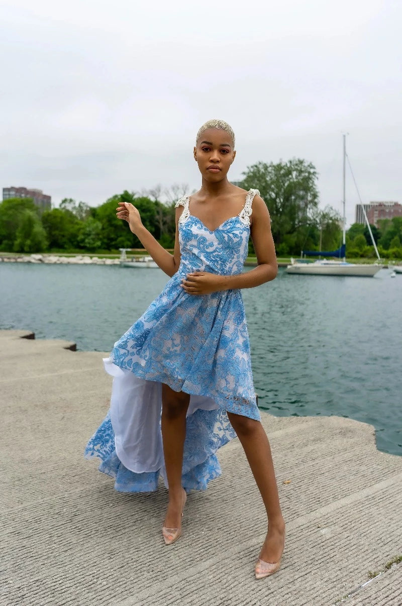 Hi Low Skirt Digital PDF Sewing Pattern Sew Anastasia