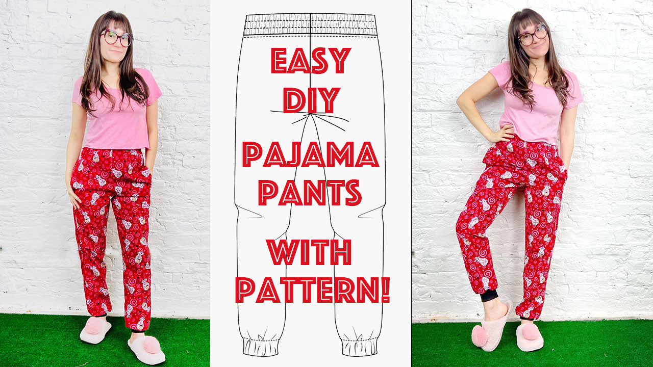 Pajama Pant PDF Sewing Pattern